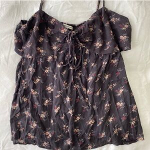 American Eagle Outfitters Floral Tank Top